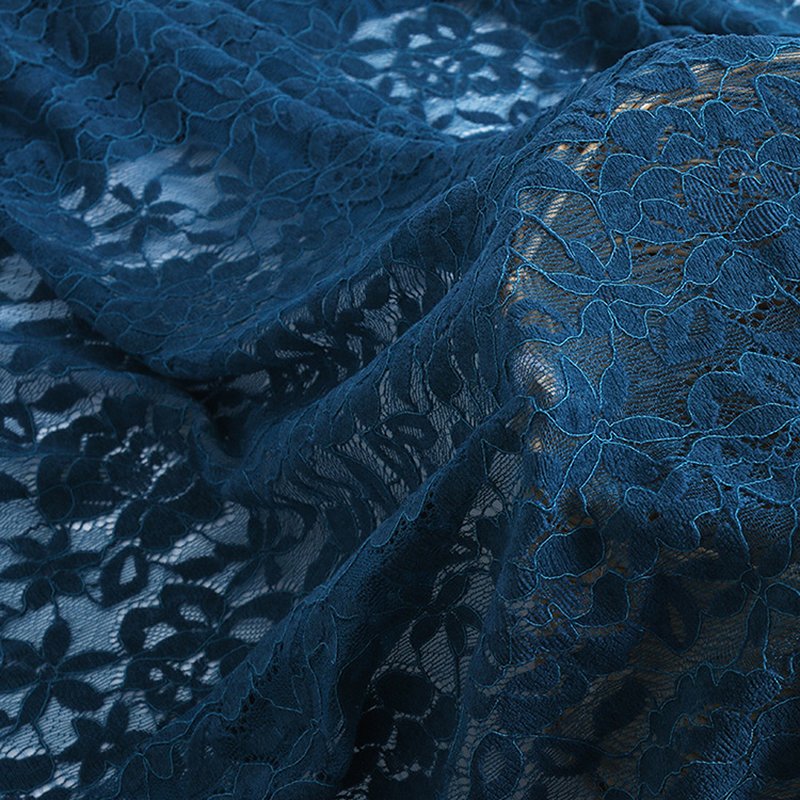Lace Fabric 3D Dress Nylon Warp Knit for Women's Wear Wholesale Suppli 4